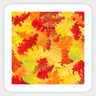 Autumn leaves Sticker